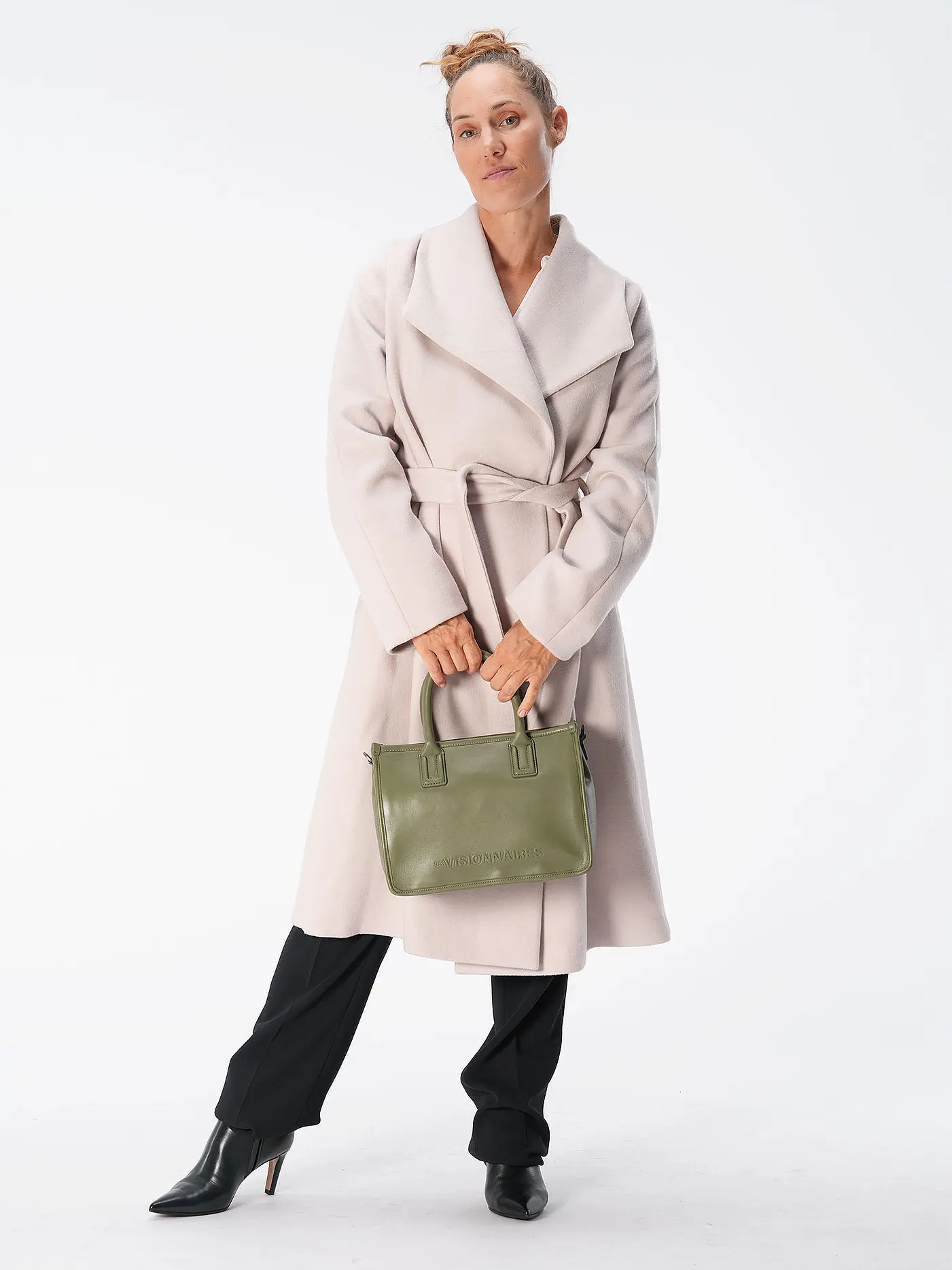 LES VISIONNAIRES | Ledertasche - Tote Bag LENA SILKY | 
